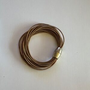 Brown Multi-Strand Bracelet